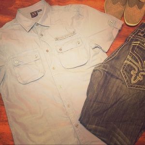 Armani Exchange shirt sleeve button down